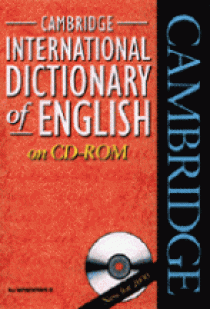 Cambridge International Dictionary of English. CD-ROM 