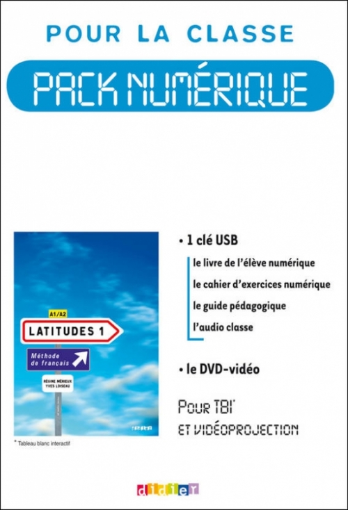 Loiseau Yves, Merieux Regine Latitudes 1. Pack numerique. 1 licence. Le cle USB 