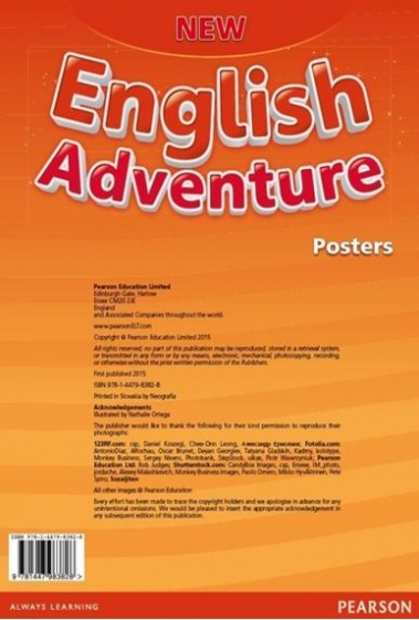 Bruni Cristiana, Worrall Anne, Lochowski Tessa, Lambert Viv New English Adventure 2. Posters 