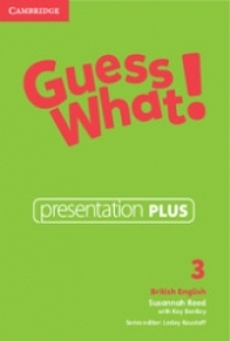 Reed, Bentley, Koustaff Guess What! Level 3. Presentation Plus. British English DVD 