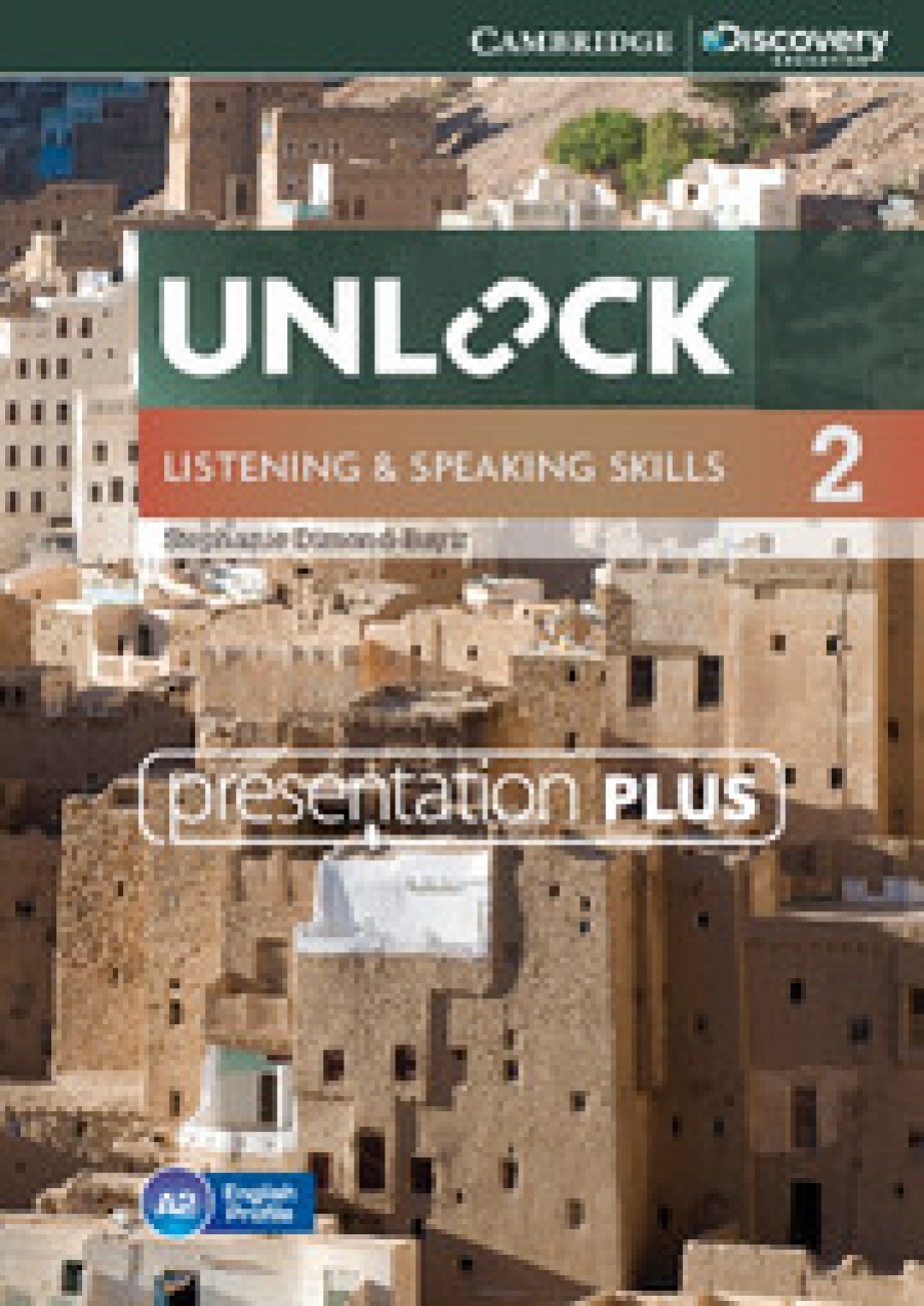 Stephanie Unlock List & Speaking Skills 2 Presentation Plus DVD-R 