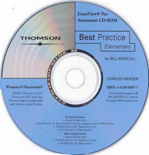 Mascull Bill Best Practice Elementary. Examview CD-ROM(x1) 