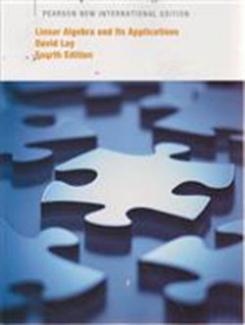 Alan, Melville Linear Algebra and Its Applications, Global Edition Custom TU Delft 