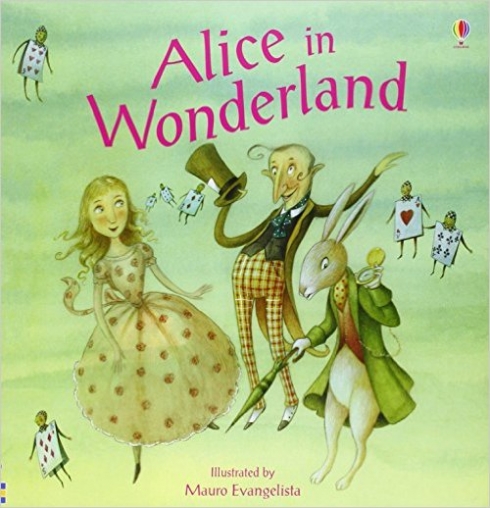 Sims L. Alice in Wonderland. Illustrated by Mauro Evangelista 