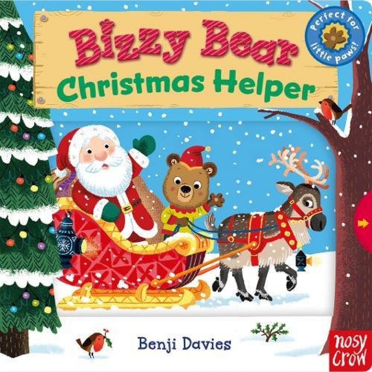 Bizzy Bear: Christmas Helper (board book) 