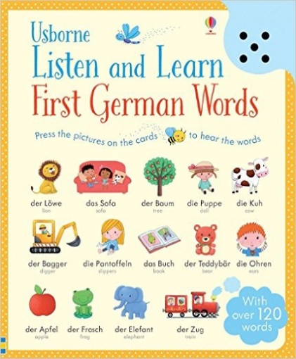 Mackinnon M. Listen and Learn First German Words. Cards 
