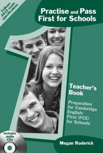 Roderick Megan Pract and Pass First for Schools Teacher's Book [with CD] 