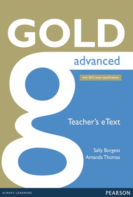 Burgess Sally, Thomas Amanda Gold NED Advanced etext Teacher Cd-Rom 