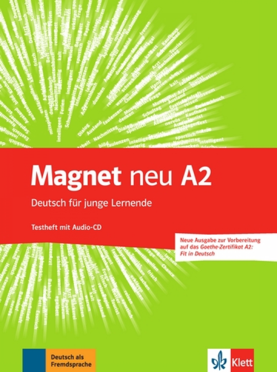 Motta G. Magnet NEU A2 Testheft + CD (Goethe-Zert. Fit in Deutsch) 