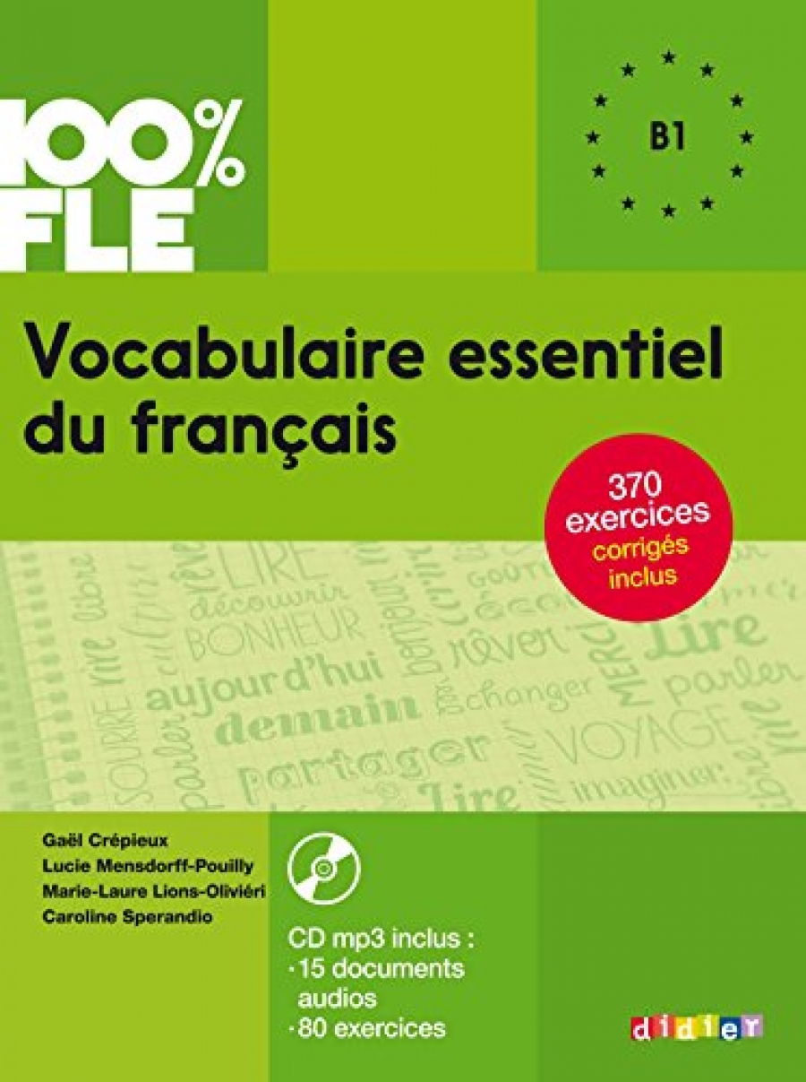 Crepieux G. Vocabulaire essentiel du francais B1 + CD MP3 