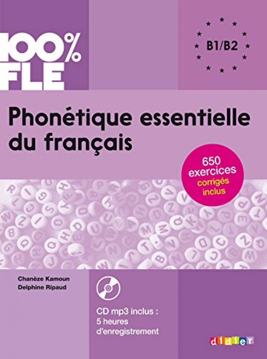 Ripaud D. Phonetique essentielle du francais B1-B2 + CD MP3 