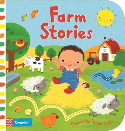 Rinaldo Luana Finger Trails: Farm Stories (board book) 