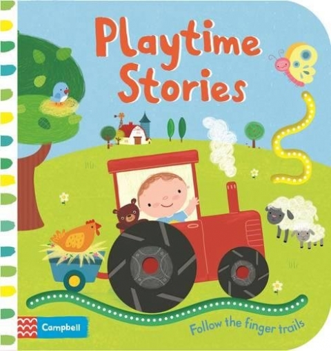 Rinaldo Luana Finger Trails: Playtime Stories (board book) 
