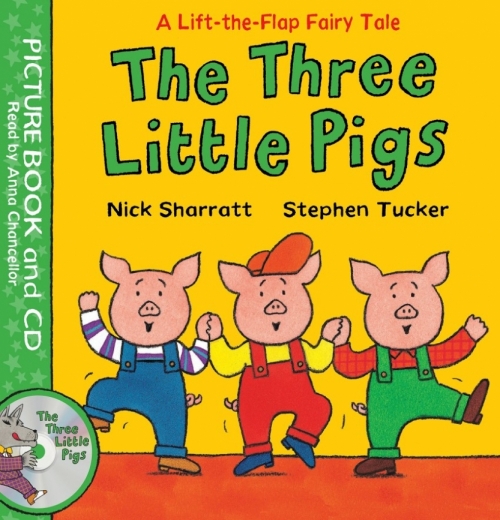 Sharratt Nick, Tucker Stephen Three Little Pigs +Disk 