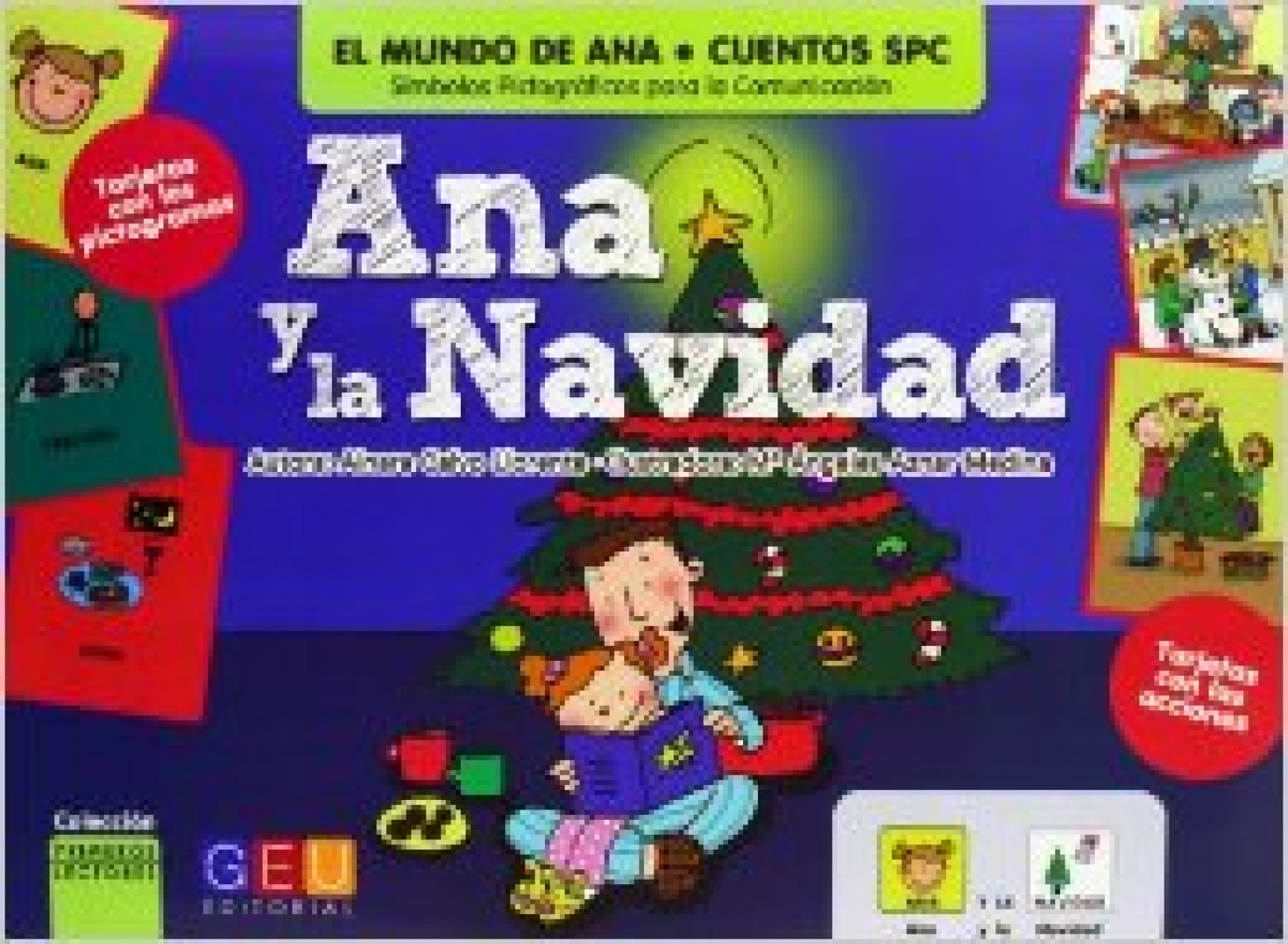 Calvo Llorente A. Ana y la Navidad - Libro+tarjetas 