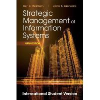Pearlson Strategic Management of Information Systems 