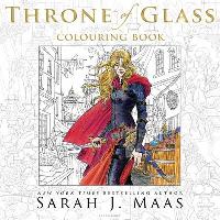 J. Maas Sarah Throne of Glass Colouring Book 