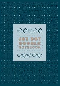 Rogge Robie Jot Dot Doodle Notebook (Blue and Silver) 