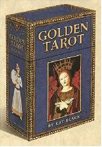Black Kat The Golden Tarot [With W 120 Page Book] 