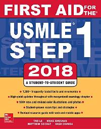 Le Tao, Bhushan Vikas First Aid for the USMLE Step 1 2018 