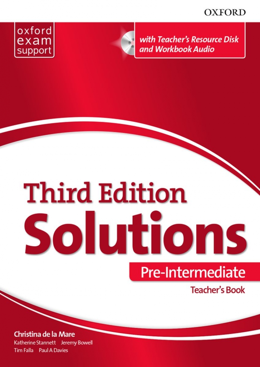 Falla Tim, Davies Paul A Solutions Pre-Intermediate: Teacher's book with Teacher's Resource Disk 