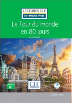 Verne Jules Le Tour Du Monde En quatre-vingts jours Jours. Niveau 3/B1 