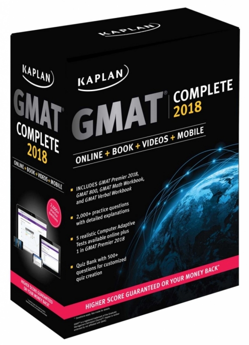 GMAT Complete 2018 (6 Tests+Online+Videos+Mobile) 