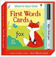 Brooks Felicity Wipe-Clean First Words Cards 