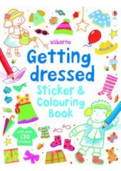 Getting Dressed Sticker & Colouring Book 