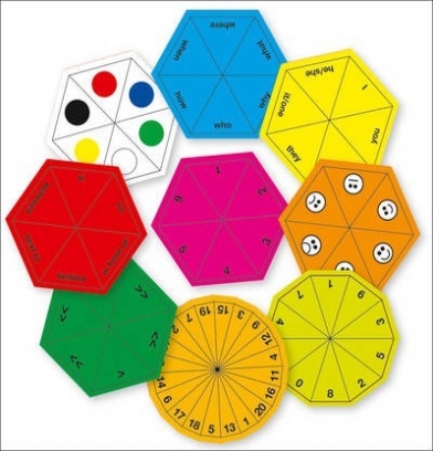 Thomas Susan Miniflashcard Language Games: Spinner Pack A 