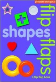 Shapes: A Turn-The-Flap Book! Spiral-bound 