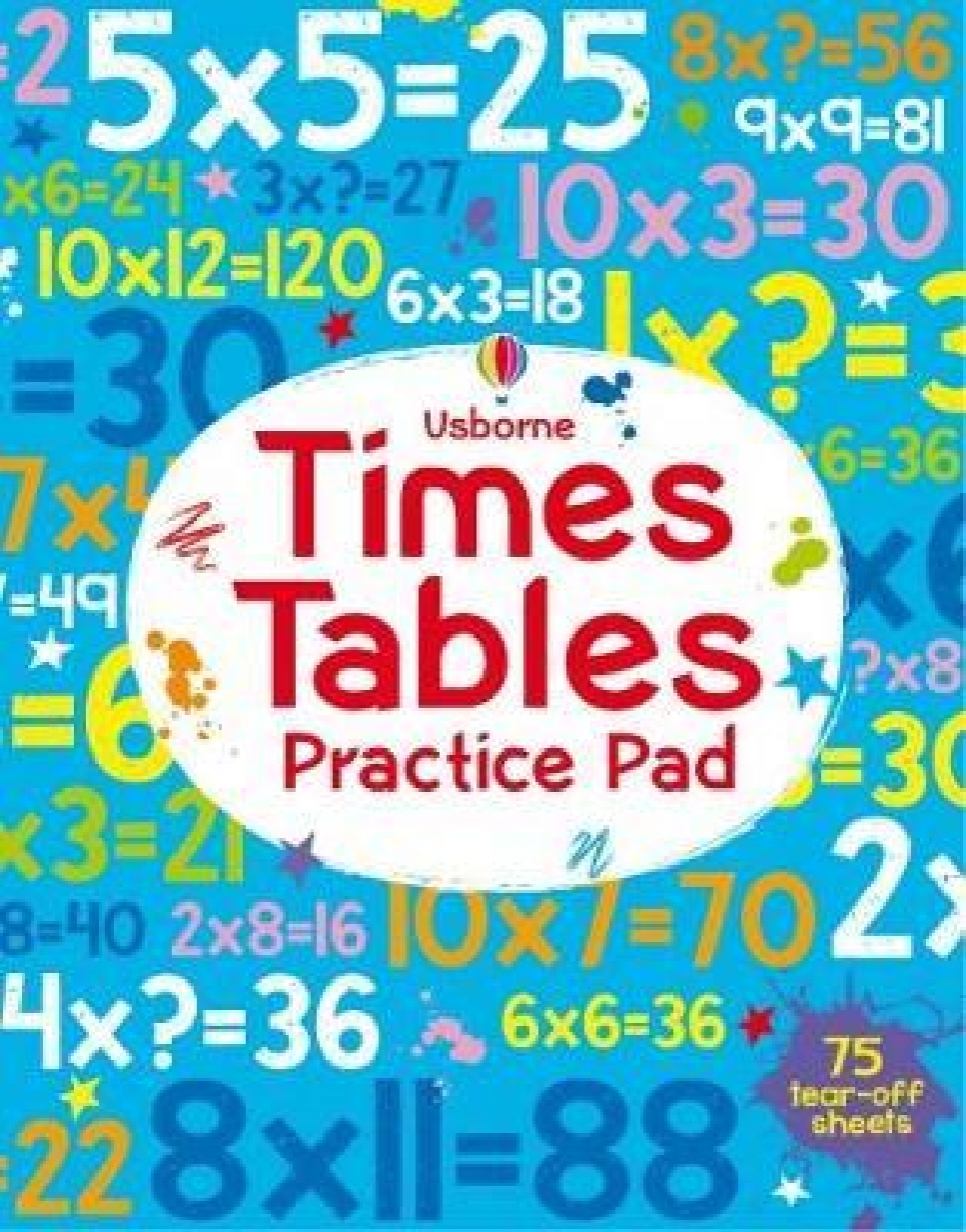 Robson Kirsteen Times Tables Practice Pad 