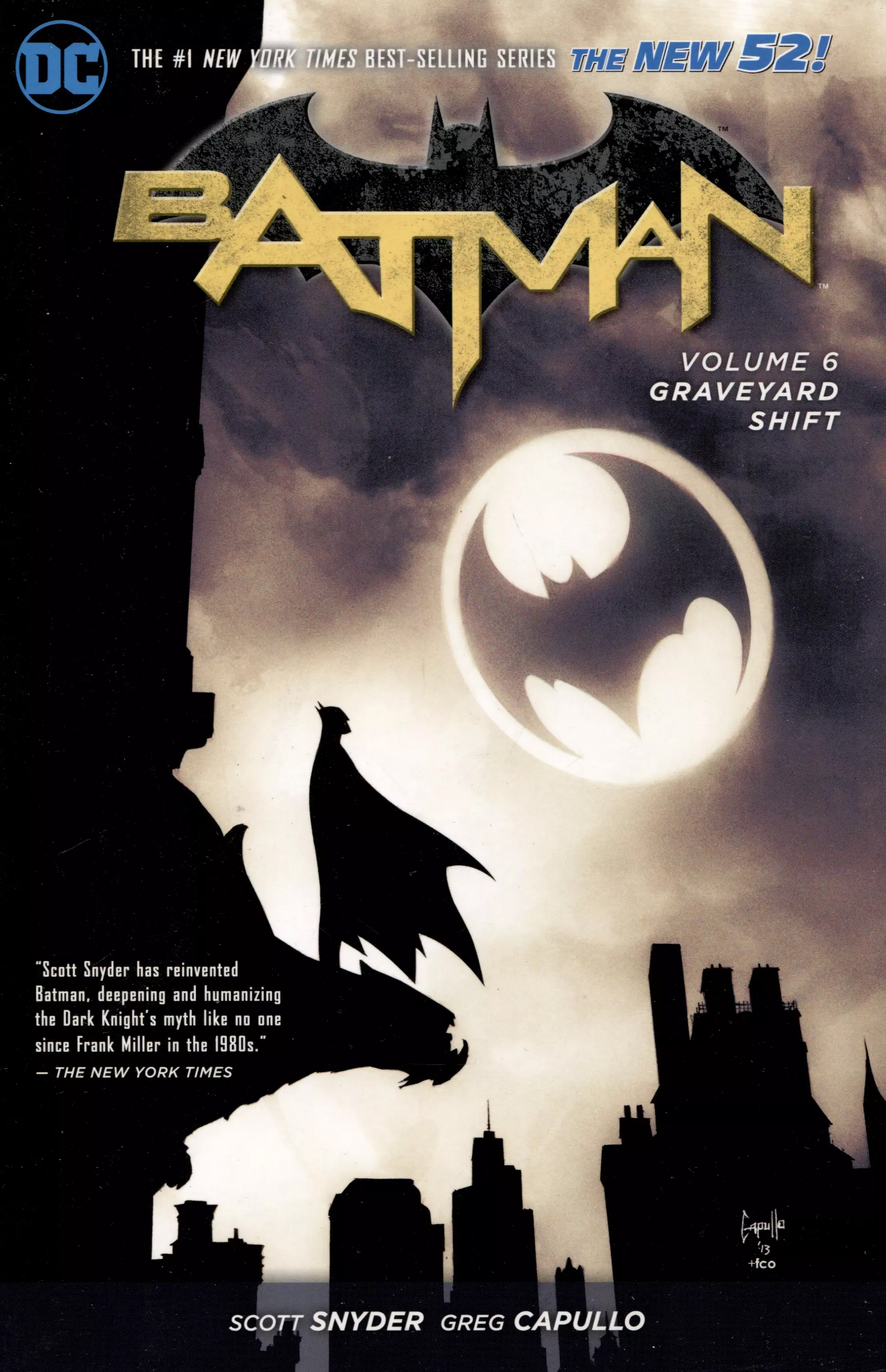 Snyder Scott Batman Vol. 6: Graveyard Shift (the New 52) 