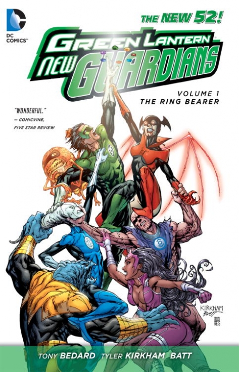 Bedard Tony Green Lantern: New Guardians 1: The Ring Bearer 