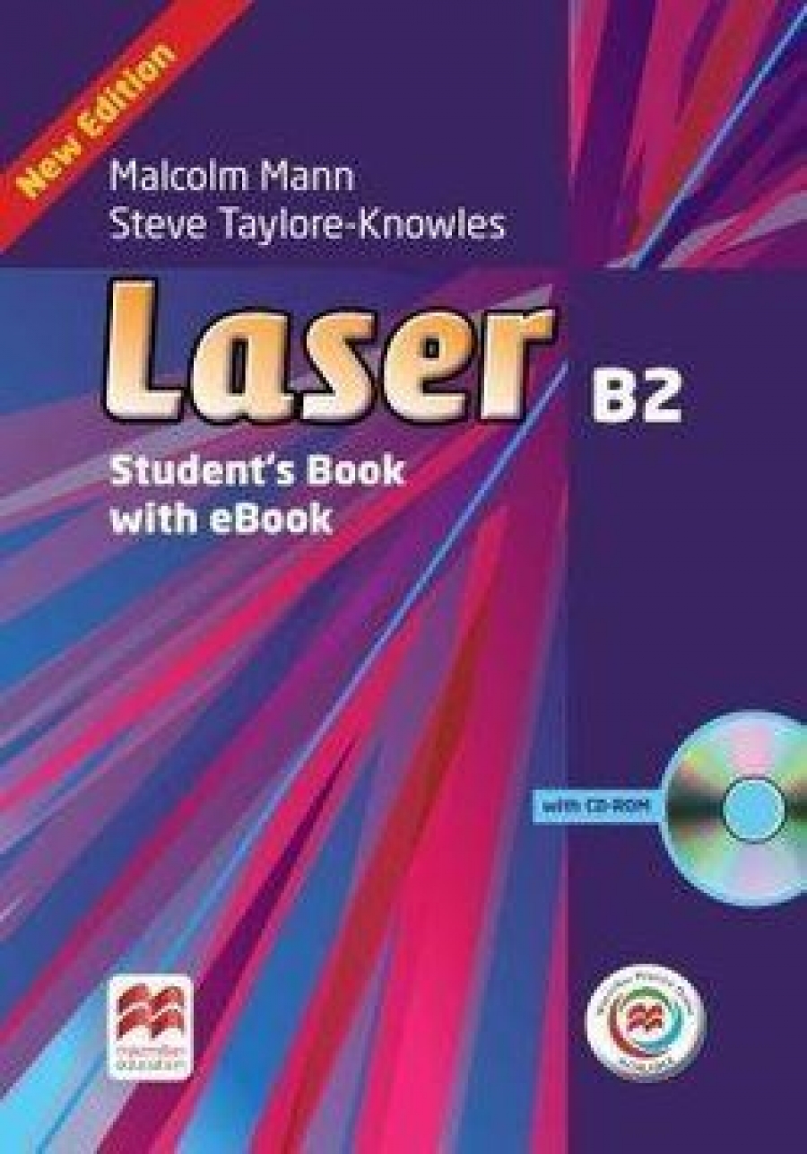 Mann Malcolm, Taylore-Knowles Steve Laser (Third Edition) B2 Student's Book + CD-ROM + eBook (3rd Edition) 