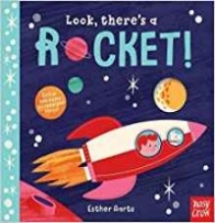 Aarts Esther Look, There's a Rocket! Board book 