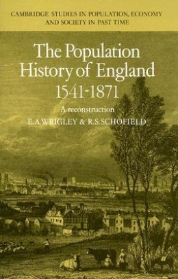 Wrigley, E.a. Schofield, R.s. (university Of Cambr Population history of england 1541-1871 
