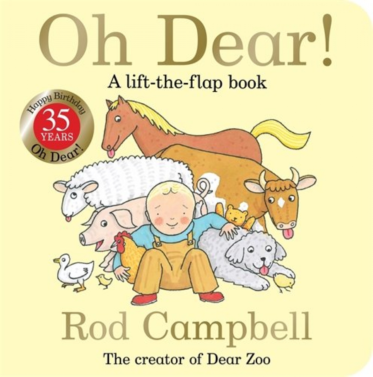 Campbell, Rod Oh dear! 35th anniversary edition 