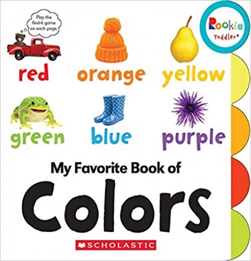 Behrens Janice My Favorite Book of Colors (Board book) 