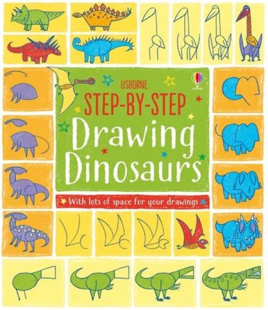 Watt Fiona Step-by-Step Drawing Dinosaurs 