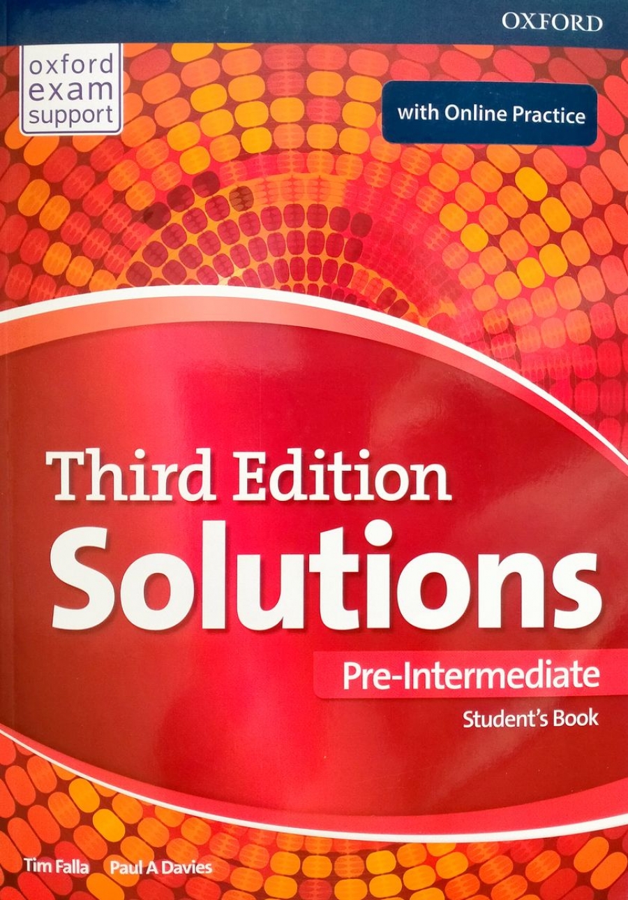 Solutions: Pre-Intermediate: Student's Book and Online Practice Pack 
