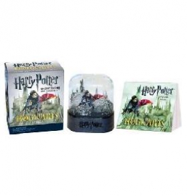 Running Press Harry Potter Hogwarts Castle Snow Globe and Sticker Kit 