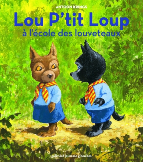 Krings Antoon Lou P'tit Loup a l'ecole des louveteaux.  5 