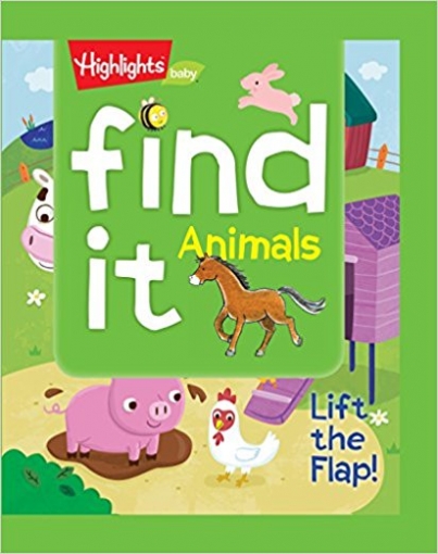 Find It! Animals: Lift the Flap! Board book 