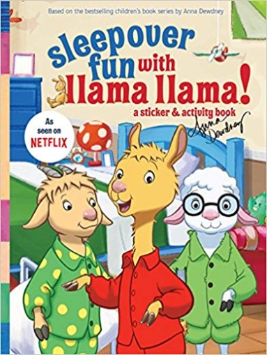Sleepover Fun with Llama Llama: A Sticker & Activity Book 