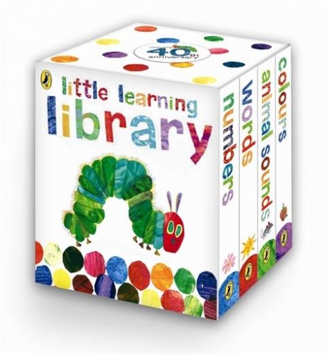 Carle Eric Very Hungry Caterpillar. Little Learning Library (4-board book set) 