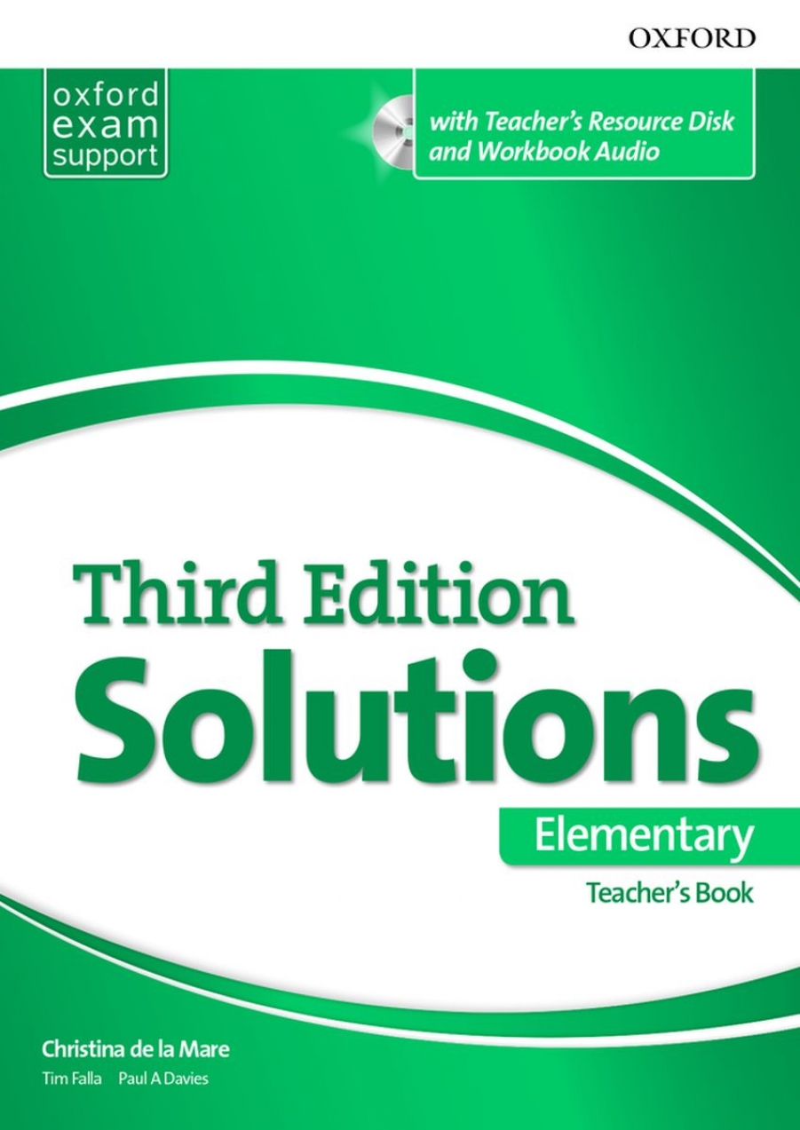 Solutions. Elementary. Essentials Teacher's Book and Resource Disc Pack 