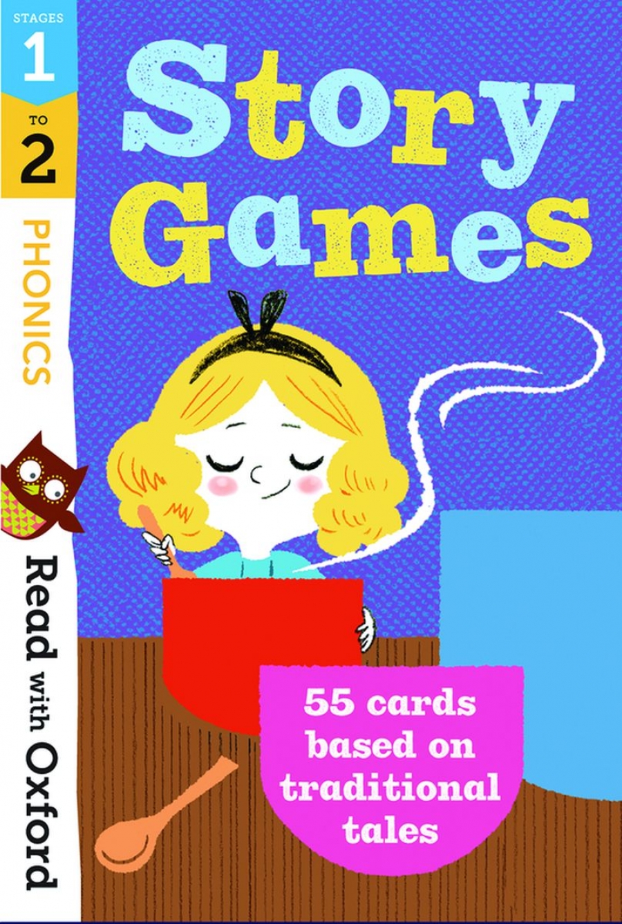 Heapy Teresa Read with Oxf: Stages 1-2. Phonics Story Games Flashcards 