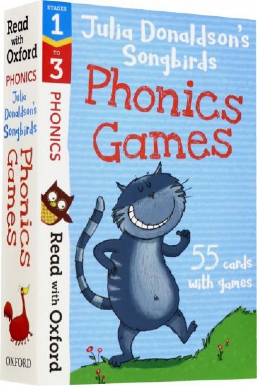 Donaldson Julia, Kirtley Clare Read with Oxford: Stages 1-3: Julia Donaldson's Songbirds: Phonics Games Flashcards 