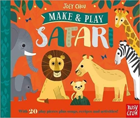 Chou Joey Make and Play: Safari. Board book 